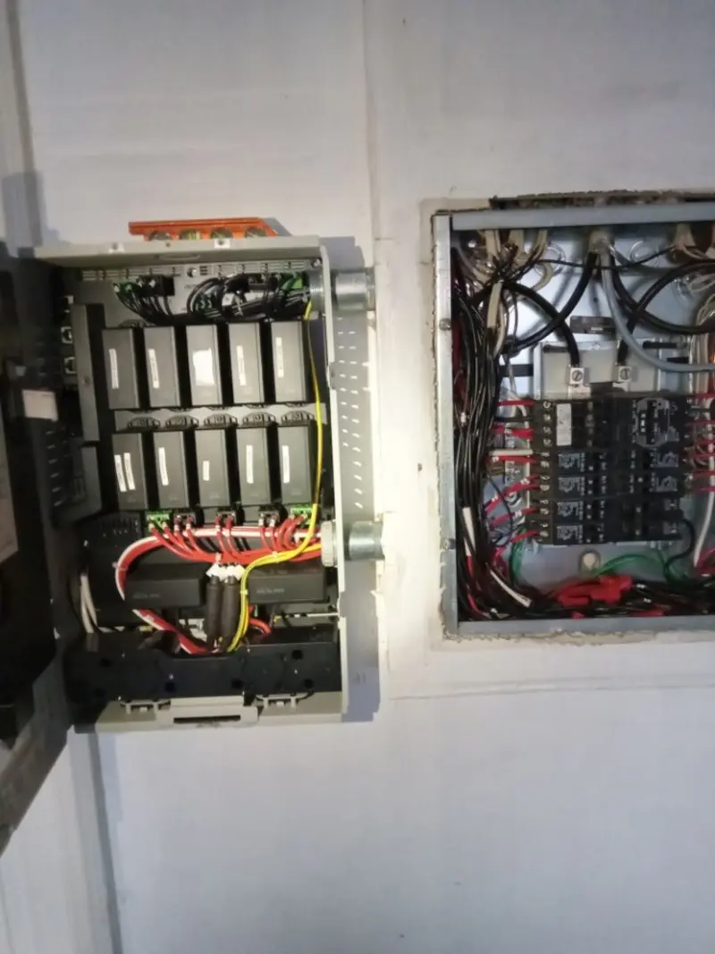 Electrical panel upgrade completed for Indoor Lighting Installation in Santee